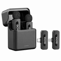 میکروفون یقه ای بی سیم بویا مدل BY-V3 Combo