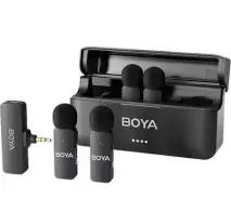 میکروفون یقه ای بی سیم بویا مدل BY-V4 چهار کاربره